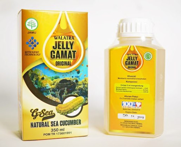 Obat G-sea Jelly Gamat Original 450 Gram