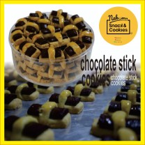 Chocolate Stick Cookies 500 gram [1 Toples]