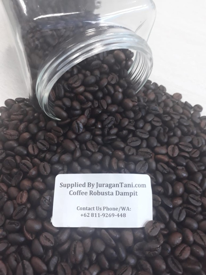 Roasted Robusta Coffee Dampit Premium 1 Kg 